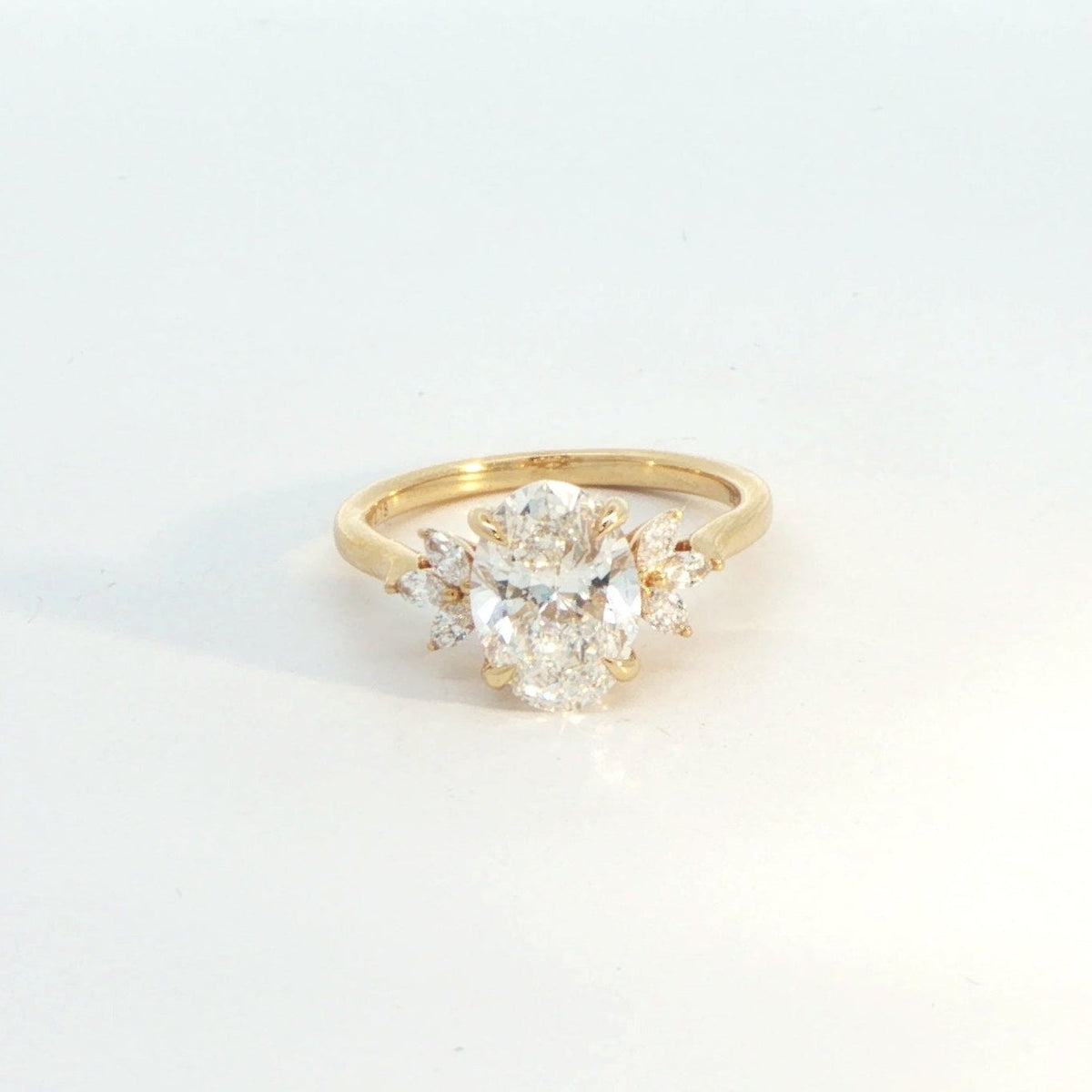 18 Carat Yellow Gold Laboratory Grown Diamond Ring 2.00ct