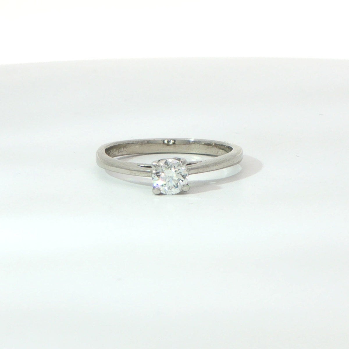 Platinum Diamond Solitaire 0.33ct