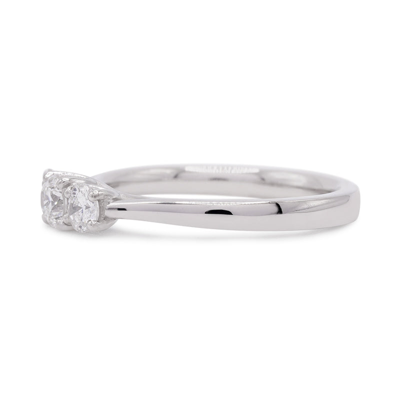 Platinum Diamond Trilogy Ring